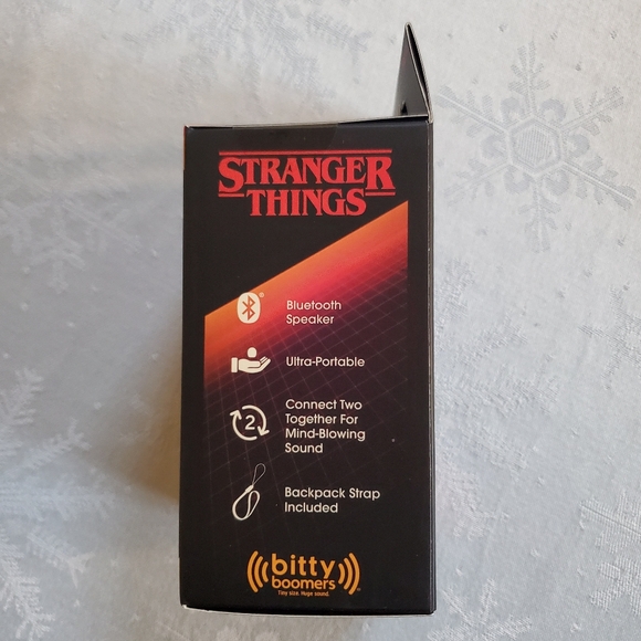 NIP New Stranger Things Steve Harrington Bitty Boomer Bluetooth Speaker - Picture 6 of 6